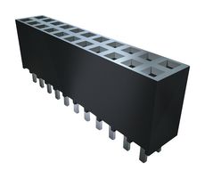 SSW-105-01-S-D - PCB Receptacle, Board-to-Board, 2.54 mm, 2 Rows, 10 Contacts, Through Hole Mount, SSW - SAMTEC