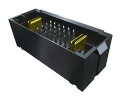 MPTC-02-16-02-6.30-01-L-V-LC - Pin Header, Board-to-Board, Power, Signal, 2 mm, 4 Rows, 20 Contacts, Through Hole Straight, MPTC - SAMTEC