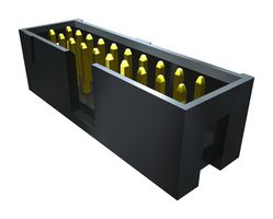 TSS-105-01-L-D - Pin Header, Board-to-Board, 2.54 mm, 2 Rows, 10 Contacts, Through Hole, Flex Stack TSS - SAMTEC