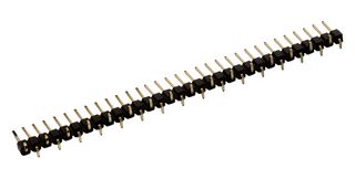 61003618321 - Pin Header, Board-to-Board, 2.54 mm, 1 Rows, 36 Contacts, Surface Mount Straight, WR-PHD - WURTH ELEKTRONIK