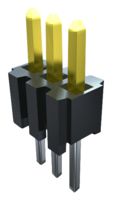 TMS-110-01-G-S . - Pin Header, Board-to-Board, 1.27 mm, 1 Rows, 10 Contacts, Through Hole Straight, TMS - SAMTEC