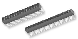 SSW-114-01-T-D . - PCB Receptacle, Board-to-Board, 2.54 mm, 2 Rows, 28 Contacts, Through Hole Mount, SSW - SAMTEC
