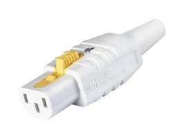 3-122-077 - IEC Power Connector, IEC C13 Socket, 10 A, 250 VAC, Screw, Cable Mount, 4783 - SCHURTER