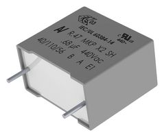 R474I222050A1KV057 - Safety Capacitor, Metallized PP, Radial Box - 2 Pin, 22000 pF, ± 10%, X1, Through Hole - KEMET