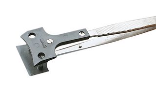 141SAP - Tweezer, Wafer Handling, Straight/Flat Tip, 150 mm, Stainless Steel Body, Polyester Tip - WELLER EREM