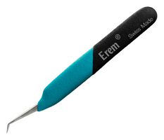 E5CSA - Tweezer, Precision, Curve/Pointed Tip, 115 mm, Insulated Stainless Steel - WELLER EREM