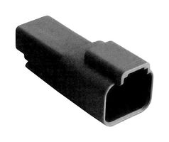 PX0106P02BK - Automotive Connector, PX0 Series, Straight Receptacle, 2 Contacts - BULGIN LIMITED