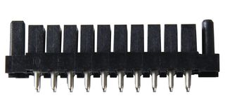 IPBS-110-01-T-D-GP - PCB Receptacle, Board-to-Board, 4.19 mm, 2 Rows, 20 Contacts, Through Hole Mount, IPBS - SAMTEC