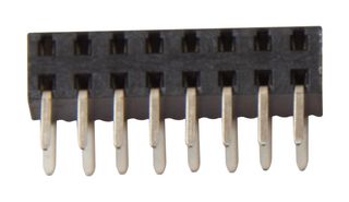 MMS-108-01-L-DH - PCB Receptacle, Board-to-Board, Wire-to-Board, 2 mm, 2 Rows, 16 Contacts, Through Hole Mount - SAMTEC