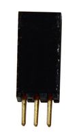 SMS-103-01-G-S - PCB Receptacle, Board-to-Board, 1.27 mm, 1 Rows, 3 Contacts, Through Hole Mount, Tiger Buy SMS - SAMTEC