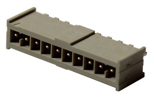 IPL1-110-01-L-S-K - Pin Header, Wire-to-Board, 2.54 mm, 1 Rows, 10 Contacts, Through Hole, Mini Mate IPL1 - SAMTEC