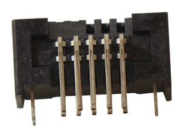 TFM-105-01-L-D-RE1-WT - Pin Header, Right Angle, Board-to-Board, Wire-to-Board, 1.27 mm, 2 Rows, 10 Contacts - SAMTEC