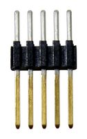 TMS-105-01-L-S - Pin Header, Vertical, Board-to-Board, 1.27 mm, 1 Rows, 5 Contacts, Through Hole, TMS - SAMTEC