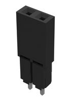 ESW-102-12-G-S - PCB Receptacle, Board-to-Board, 2.54 mm, 1 Rows, 2 Contacts, Through Hole Mount, ESW - SAMTEC