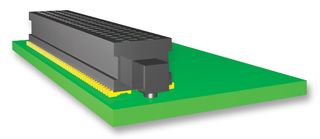 SOLC-140-02-L-Q-LC - PCB Receptacle, Board-to-Board, 0.635 mm, 4 Rows, 160 Contacts, Surface Mount, Tiger Buy SOLC - SAMTEC