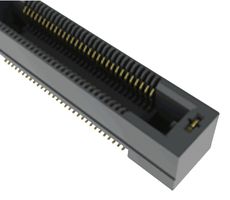 ERF5-050-07.0-L-DV-K-TR - Mezzanine Connector, Receptacle, 0.5 mm, 2 Rows, 100 Contacts, Surface Mount, Beryllium Copper - SAMTEC