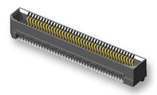 ERF8-010-05.0-S-DV-L-K-TR - Mezzanine Connector, Receptacle, 0.8 mm, 2 Rows, 20 Contacts, Surface Mount, Beryllium Copper - SAMTEC