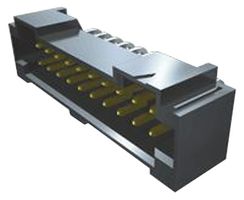 T2M-105-01-L-D-RA-WT - Pin Header, High-Reliability, Board-to-Board, Wire-to-Board, 2 mm, 2 Rows, 10 Contacts - SAMTEC