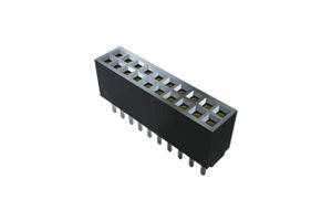 SFMC-107-01-L-D - PCB Receptacle, Board-to-Board, Wire-to-Board, 1.27 mm, 2 Rows, 14 Contacts, Through Hole Mount - SAMTEC