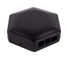 CBHEX1-PI4-BK - Plastic Enclosure, Raspberry Pi4, Hex-Box IoT, ABS, 45 mm, 130 mm, 146 mm, IP30, IP40 - CAMDENBOSS