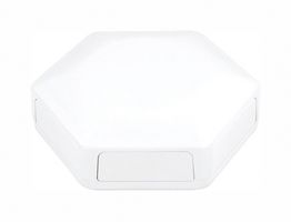 CBHEX1-60-WH - Plastic Enclosure, Hex-Box IoT, ABS, 45 mm, 130 mm, 146 mm, IP40 - CAMDENBOSS