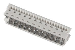 90327-3316 - IDC Connector, IDC Receptacle, Female, 1.27 mm, 2 Row, 16 Contacts, Cable Mount - MOLEX