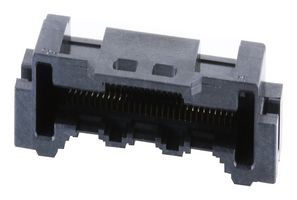 501864-3092 - FFC / FPC Board Connector, R/A, 0.5 mm, 30 Contacts, Receptacle, Easy-On 501864, Surface Mount - MOLEX