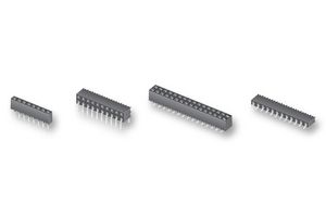 MMS-131-01-L-DV - PCB Receptacle, Board-to-Board, Wire-to-Board, 2 mm, 2 Rows, 62 Contacts, Through Hole Mount - SAMTEC