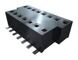 BKS-121-01-L-V - PCB Receptacle, Polarized Micro, Board-to-Board, 1 mm, 2 Rows, 21 Contacts, Surface Mount, BKS - SAMTEC