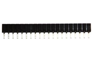CES-120-01-L-S - PCB Receptacle, Board-to-Board, 2.54 mm, 1 Rows, 20 Contacts, Through Hole Mount, CES - SAMTEC