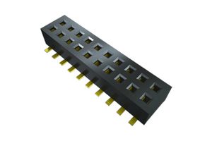 CLP-103-02-G-D-A - PCB Receptacle, Board-to-Board, 1.27 mm, 2 Rows, 6 Contacts, Surface Mount, CLP - SAMTEC