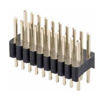 M52-040023W1045 - Pin Header, Vertical, Board-to-Board, 1.27 mm, 2 Rows, 20 Contacts, Through Hole Straight - HARWIN