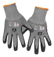 60185 - Safety Glove, Cut Level 2, Seamless Knit Cuff, L, 49% HPPE/26% Nitrile/16% Polyester/9% Spandex - KLEIN TOOLS