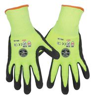 60186 - Safety Glove, Cut Level 4, Seamless Knit Cuff, L, 49% HPPE/26% Nitrile/16% Polyester/9% Spandex - KLEIN TOOLS