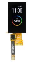 MDT0096AISC-SPI - TFT LCD, 0.96 ", 80 x 160 Pixels, Portrait, RGB, 3.3V - MIDAS
