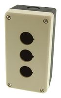 FB2W-312Z - Control Station Enclosure, 3 Hole, Polycarbonate, IP65/NEMA 4X, Beige, 22 mm Cutout Dia, FB Series - IDEC