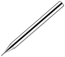 DK02006ZO - End Mill, CBN, High Precision, Ball, 0.03 mm Cutter Dia, 50 mm Length, Mould Steel, R1xD4 - JABIL CUTTING TOOLS