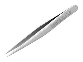92 21 05 - Tweezers, Gripping, Straight, Pointed, 70 mm, Stainless Steel - KNIPEX