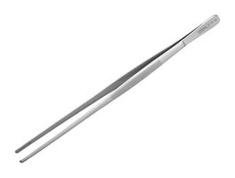 92 61 02 - Tweezers, General Purpose, Straight, Round, 300 mm, Stainless Steel - KNIPEX