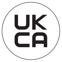 MP008139 - Label, Self Adhesive, 15 mm, 15 mm, 15 mm, Vinyl, UKCA - MULTICOMP PRO