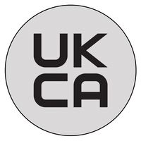 MP008140 - Label, Self Adhesive, 15 mm, 15 mm, 15 mm, Vinyl, UKCA - MULTICOMP PRO