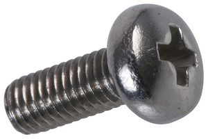 MP008236 - Machine Screw, M3 x 0.5, 8 mm, Stainless Steel, Pan Head Phillips - MULTICOMP PRO