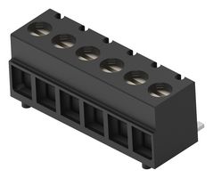 2383945-6 - Wire-To-Board Terminal Block, 3.81 mm, 6 Ways, 28 AWG, 16 AWG, 1.31 mm², Screw - TE CONNECTIVITY