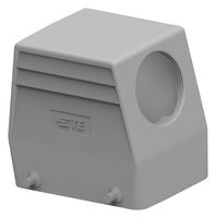 T1319320129-000 - Heavy Duty Connector, Hood, Side Entry, Aluminium Alloy Body, 2 Lever - TE CONNECTIVITY