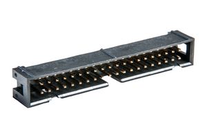 1-1761681-3 - Pin Header, Wire-to-Board, 2.54 mm, 2 Rows, 40 Contacts, Through Hole Straight, AMP-LATCH - AMP - TE CONNECTIVITY