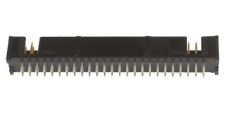 1-5103309-0 - Pin Header, Wire-to-Board, 2.54 mm, 2 Rows, 50 Contacts, Through Hole Straight, AMP-LATCH - AMP - TE CONNECTIVITY