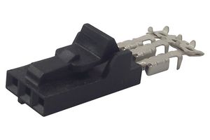 103957-2 - IDC Connector, IDC Receptacle, Female, 2.54 mm, 1 Row, 3 Contacts, Cable Mount - AMP - TE CONNECTIVITY