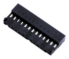 3-643816-4 - IDC Connector, IDC Receptacle, Female, 2.54 mm, 1 Row, 4 Contacts, Cable Mount - AMP - TE CONNECTIVITY