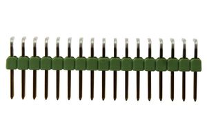 1-826634-7 - Pin Header, Board-to-Board, 2.54 mm, 2 Rows, 34 Contacts, Through Hole Right Angle - AMP - TE CONNECTIVITY