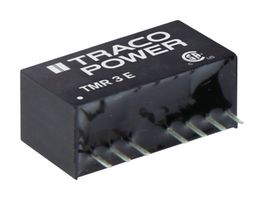 TMR 3-1222E - Isolated Through Hole DC/DC Converter, ITE, 2:1, 3 W, 2 Output, 12 V, 125 mA - TRACO POWER